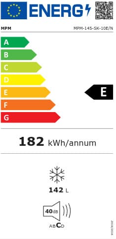 MPM Καταψύκτης Μπαούλο 142lt MPM-145-SK-10E/N 7