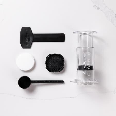 Aeropress 1418 Καφετιέρα Φίλτρου Χειρός Πλαστική Λευκή 250ml 6