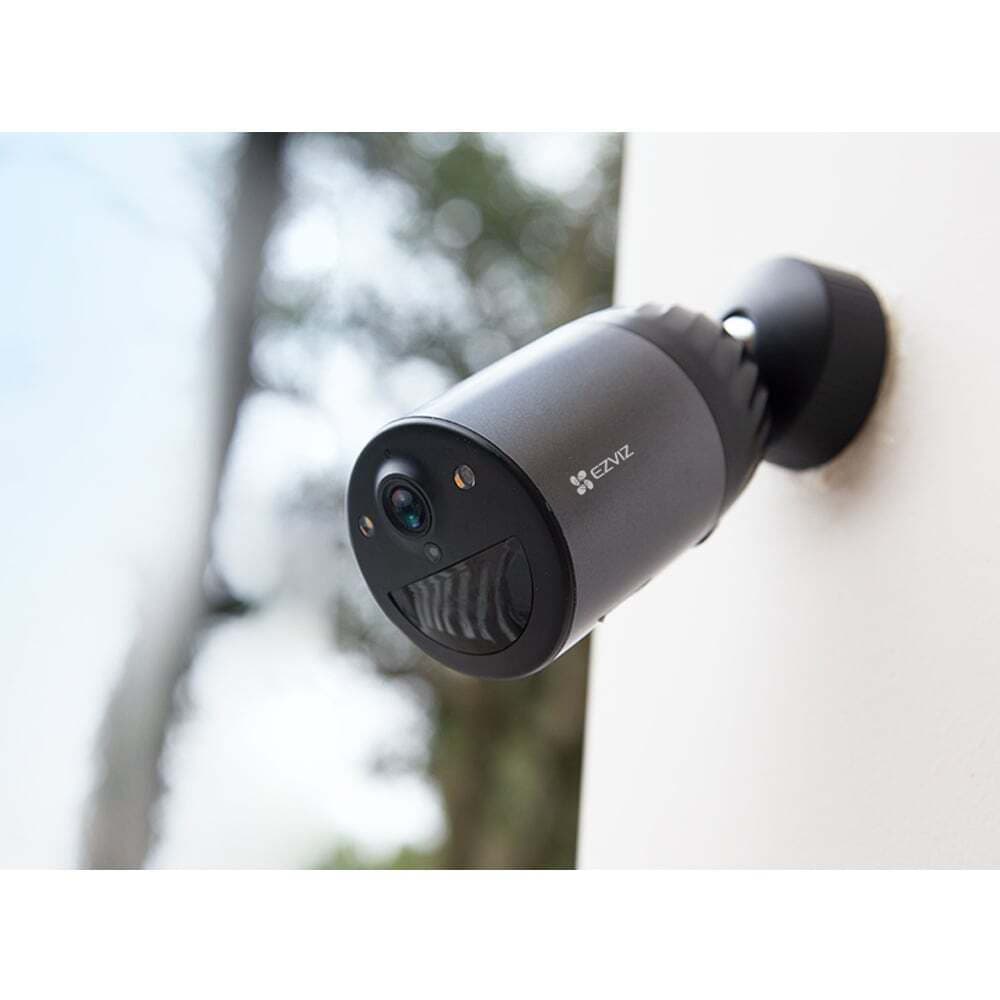 Ezviz BC1C 4K & Solar Panel F Kit IP Κάμερα Παρακολούθησης Wi-Fi 4K Αδιάβροχη Μπαταρίας με Αμφίδρομη Επικοινωνία και Φακό 2.8mm 2
