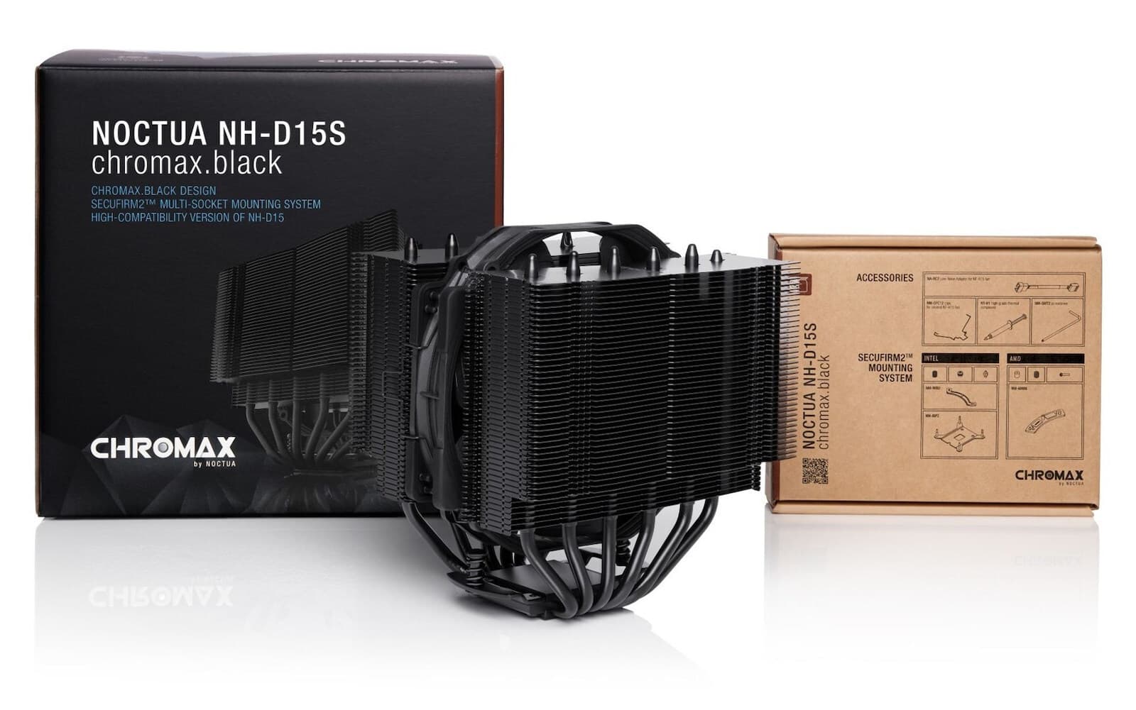 Noctua NH-D15S Chromax Black Ψύκτρα Επεξεργαστή για Socket AM5/115x/1700 5