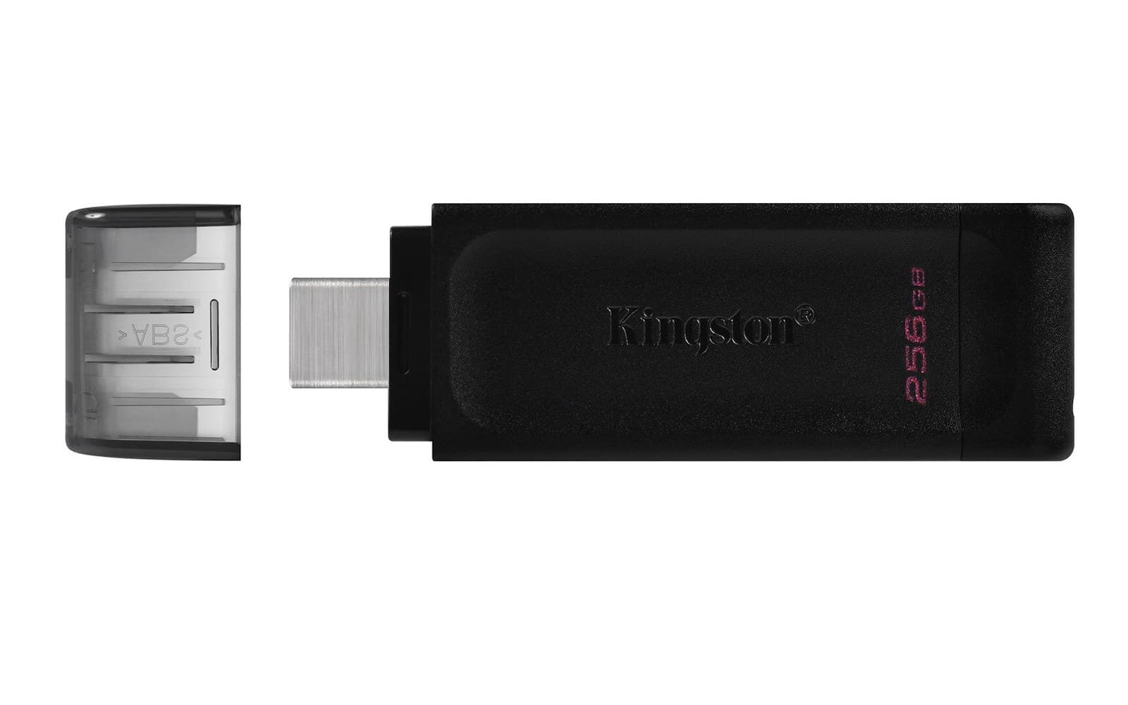 Kingston DataTraveler 70 256GB USB 3.2 Stick με σύνδεση USB-C Μαύρο 4