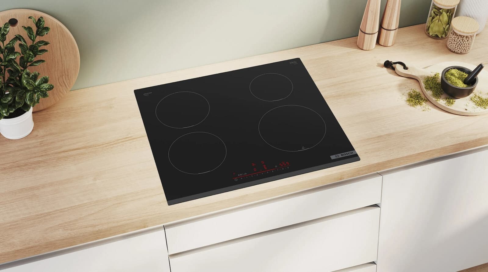Bosch Serie 6 Smart Επαγωγική Εστία Αυτόνομη με Λειτουργία Κλειδώματος 59.2x52.2εκ. PIE631HB1E 3
