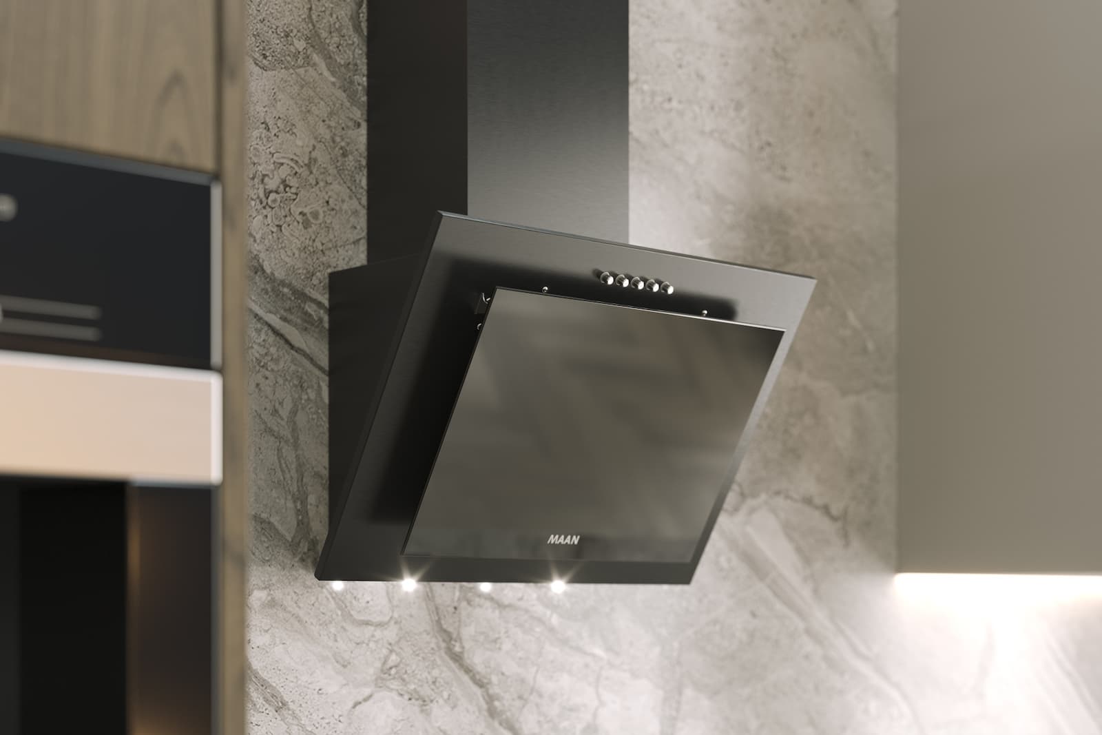 Maan Vertical PG 60 Απορροφητήρας Καμινάδα 60cm Λευκός 6
