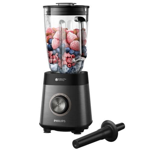 Philips 5000 Series Μπλέντερ με Γυάλινη Κανάτα 2 lt 1200W Μαύρο