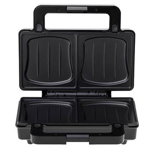 Adler Τοστιέρα με Αποσπώμενες Πλάκες για 2 Τοστ 1000W Inox AD 3073 16