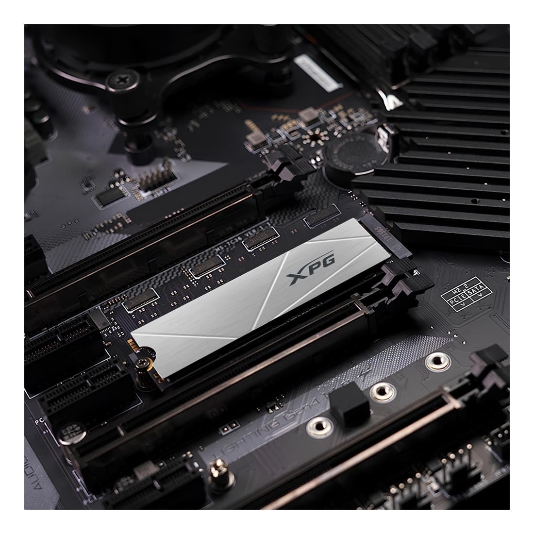 Adata XPG GAMMIX S60 SSD 2TB τύπου M.2 με σύνδεση PCI Express 4.0 AGAMMIXS60-2T-CS 7