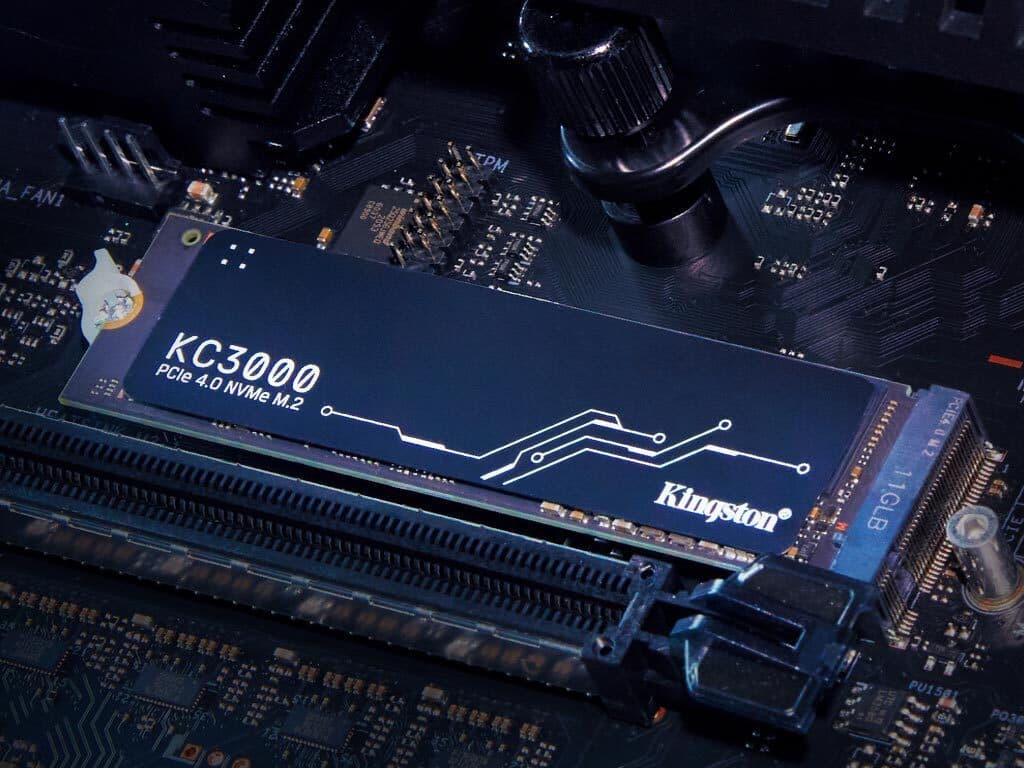 Kingston KC3000 SSD 1TB τύπου M.2 με σύνδεση PCI Express 4.0 (PS5 Compatible) SKC3000S/1024G 4