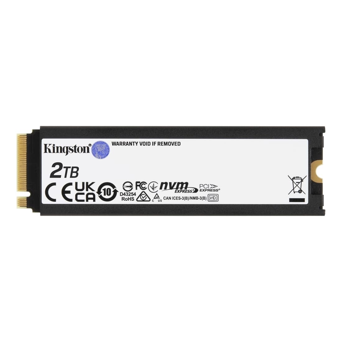 Kingston Fury Renegade w Heatsink SSD 2TB τύπου M.2 με σύνδεση PCI Express 4.0 και Ψύκτρα (PS5 Compatible) SFYRDK/2000G 6