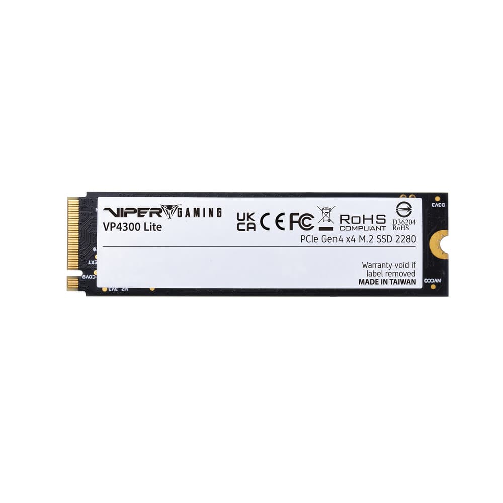 Patriot VP4300 Lite SSD 2TB τύπου M.2 με σύνδεση PCI Express 4.0 (PS5 Compatible) VP4300L2TBM28H 5