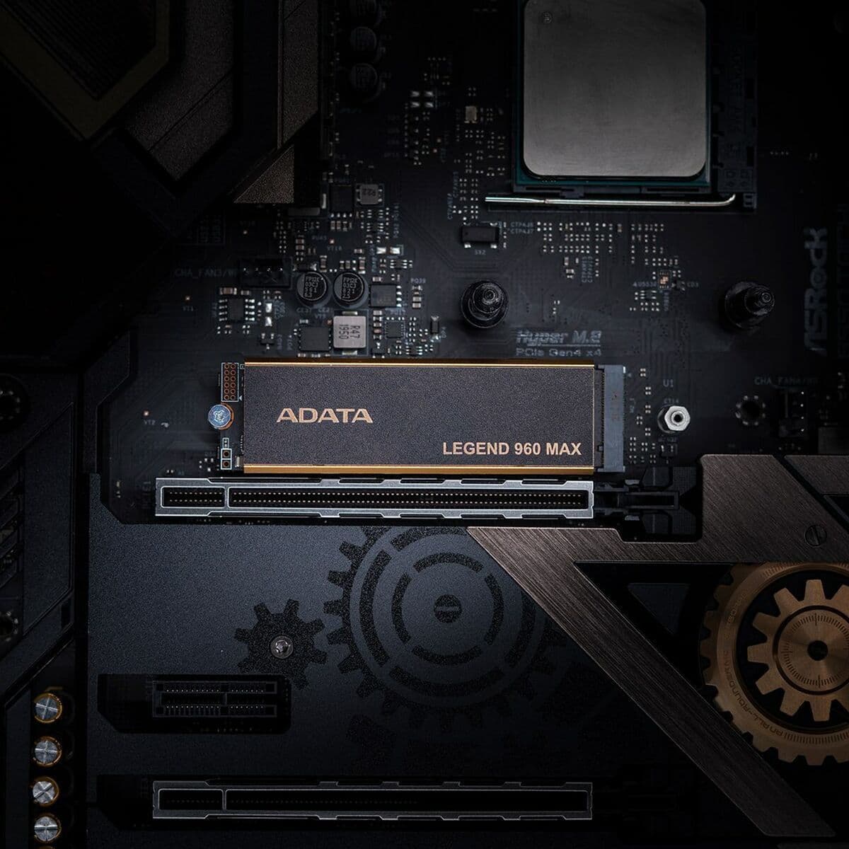 Adata Legend 960 MAX SSD 4TB τύπου M.2 με σύνδεση PCI Express 4.0 και Ψύκτρα ALEG-960M-4TCS 7