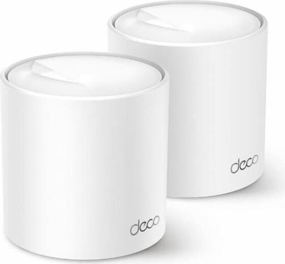 TP-LINK Deco X10 v1 WiFi Mesh Network Access Point Wi‑Fi 6 Dual Band (2.4 & 5GHz) σε Διπλό Kit Λευκό 12