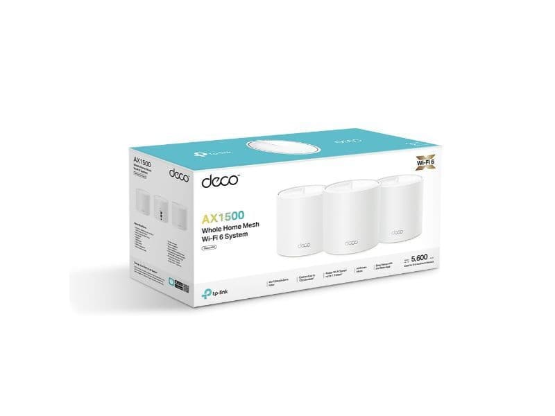 TP-LINK Deco X10 v1 Access Point Wi‑Fi 6 Dual Band (2.4 & 5GHz) Λευκό 3