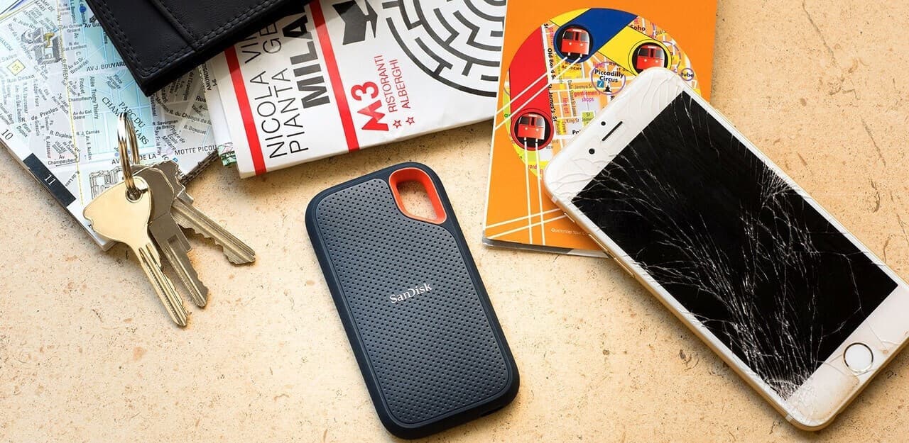 Sandisk Extreme SSD V2 USB-C 3.2 1TB 2.5" Μαύρο 8