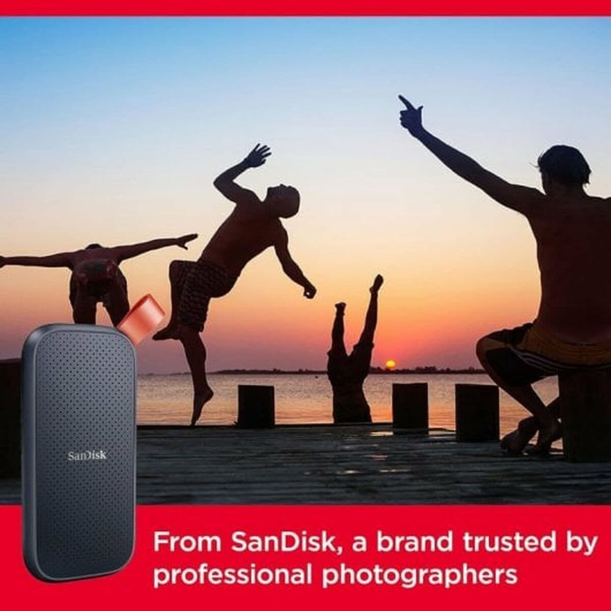 Sandisk Portable SSD USB-A 3.2 1TB 2.5" Μαύρο 9