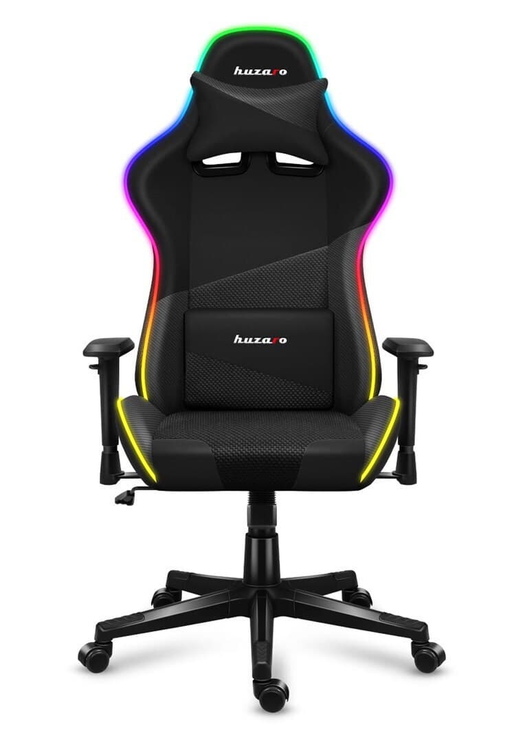 Huzaro Force 4.4 Καρέκλα Gaming Δερματίνης Carbon 5