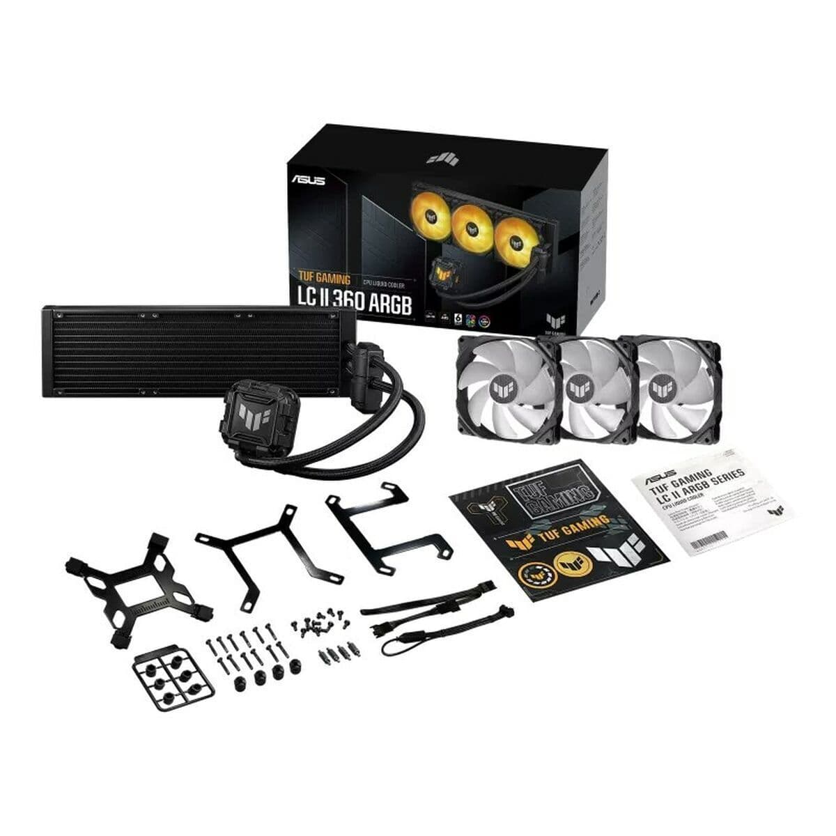 Asus TUF Gaming LC II 360 Υδρόψυξη AIO CPU με 3 Ανεμιστήρες 120mm και ARGB Φωτισμό 5