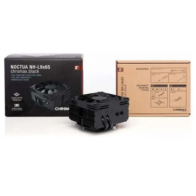 Noctua NH-L9x65 Chromax.black Ψύκτρα Επεξεργαστή για Socket AM4/AM5/1200/115x/1700 5