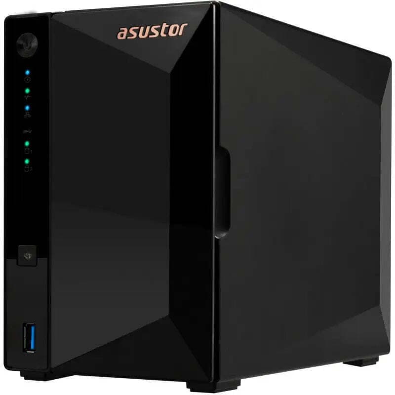 Asustor Drivestor 2 Pro Gen2 (AS3302T v2) NAS Tower με 2 θέσεις για HDD 5