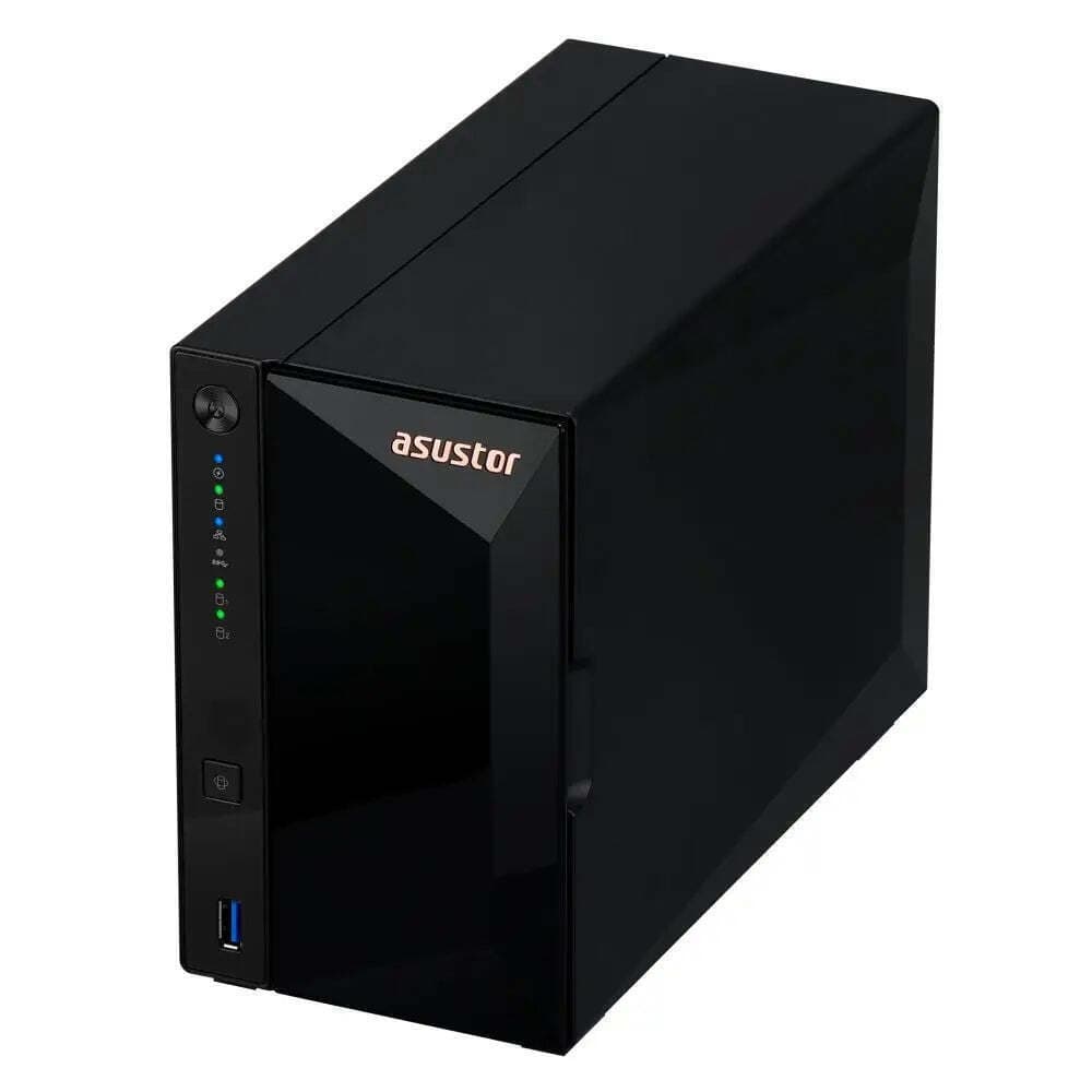 Asustor Drivestor 2 Pro Gen2 (AS3302T v2) NAS Tower με 2 θέσεις για HDD 2