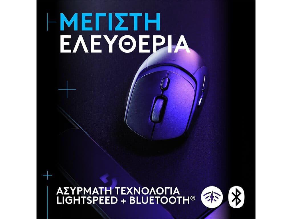 Logitech G309 Lightspeed Ασύρματο Gaming Ποντίκι 25600 DPI Γκρι 3