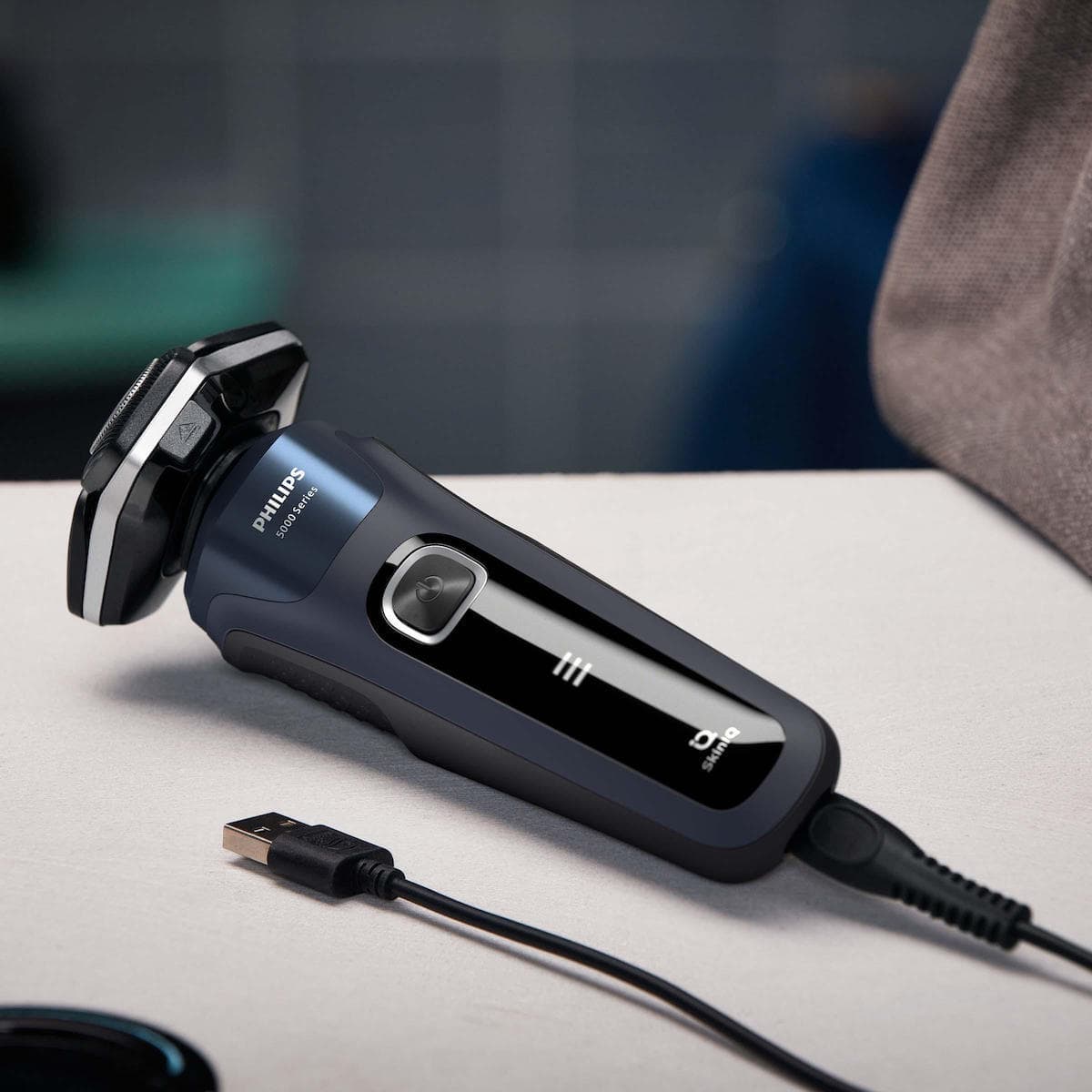 Philips Series 5000 S5885/10 Περιστρεφόμενη Ξυριστική Μηχανή Προσώπου Επαναφορτιζόμενη 4