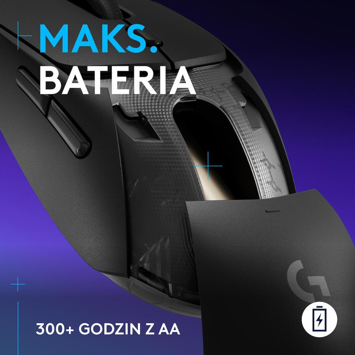 Logitech G309 Lightspeed Ασύρματο Gaming Ποντίκι 25600 DPI Γκρι 9