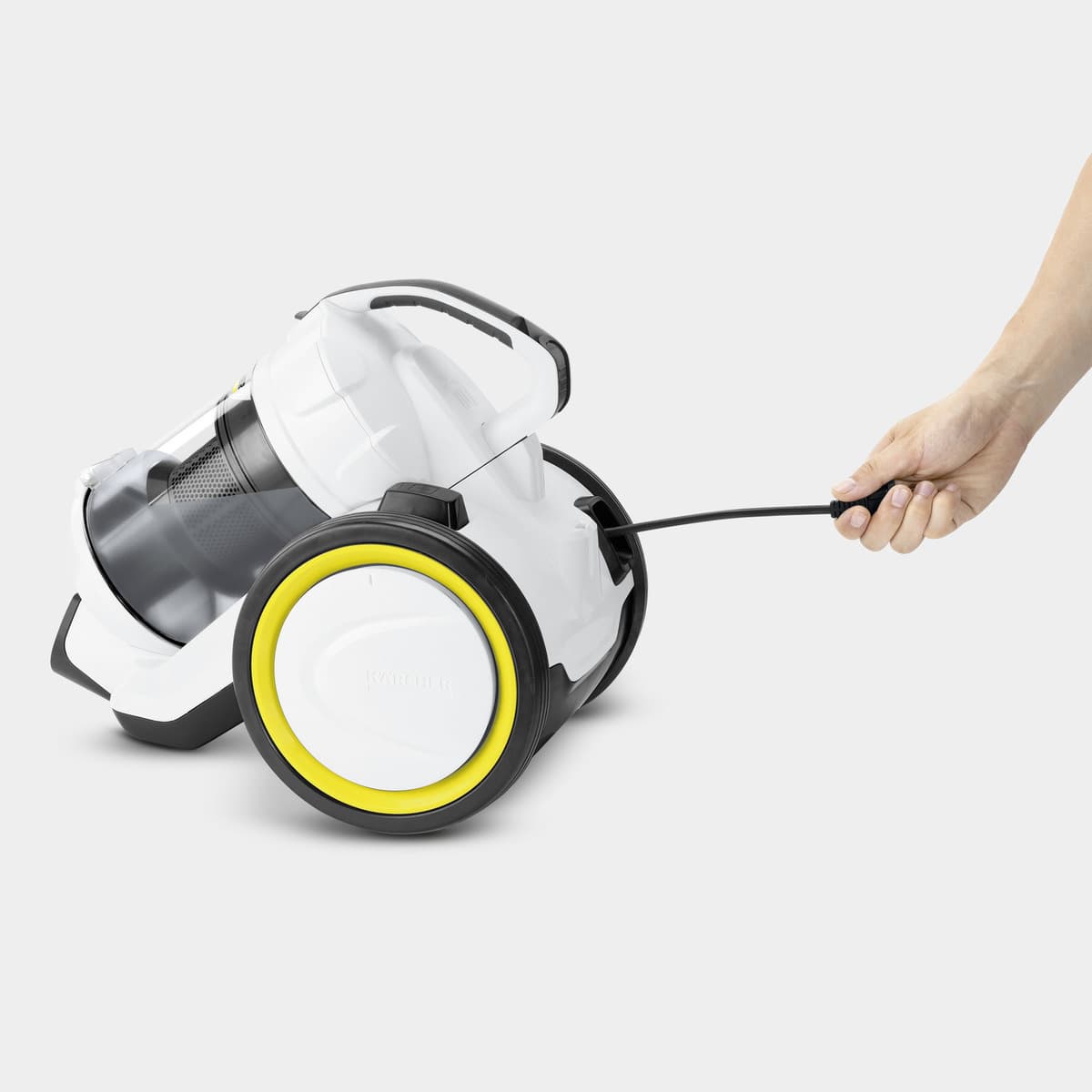Karcher VC 3 Ηλεκτρική Σκούπα 700W με Κάδο 0.9lt Λευκή 10