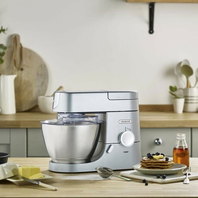 Kenwood Chef Κουζινομηχανή 1000W με Ανοξείδωτο Κάδο 4.6lt Inox 10