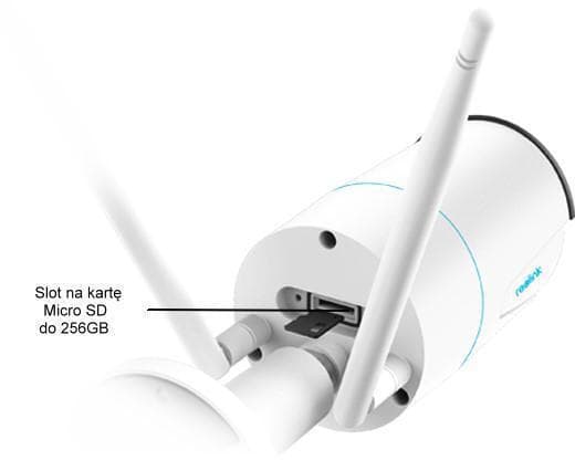 Reolink W320 IP Κάμερα Παρακολούθησης Wi-Fi Full HD+ 5MP Αδιάβροχη με Μικρόφωνο και Φακό 4mm 8