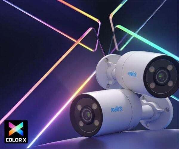 Reolink ColorX Series P320X IP Κάμερα Παρακολούθησης Full HD+ 4MP Αδιάβροχη με Αμφίδρομη Επικοινωνία και Φακό 4mm 3