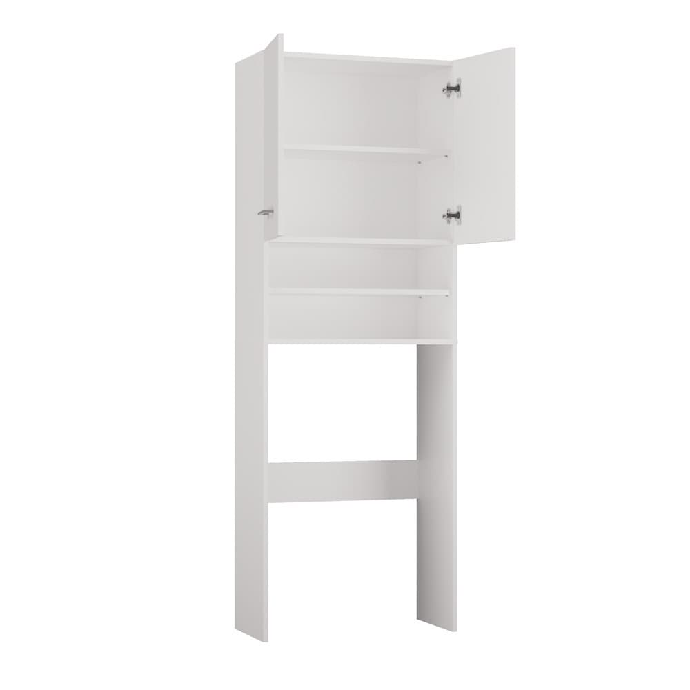 Topeshop Pralka Pola Ντουλάπι Μπάνιου Πλυντηρίου 64x30x183cm White 6