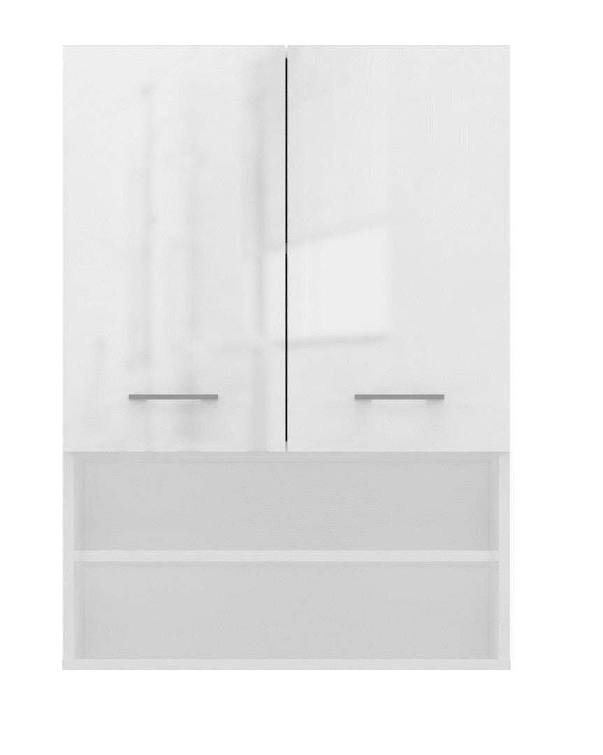 TOH Ντουλάπι Μπάνιου 63x30x90cm Λευκό 2