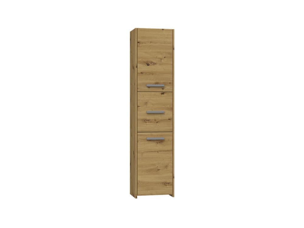 Topeshop S43 Artisan Στήλη Μπάνιου Δαπέδου Μ40xΒ30xΥ170cm Καφέ 4