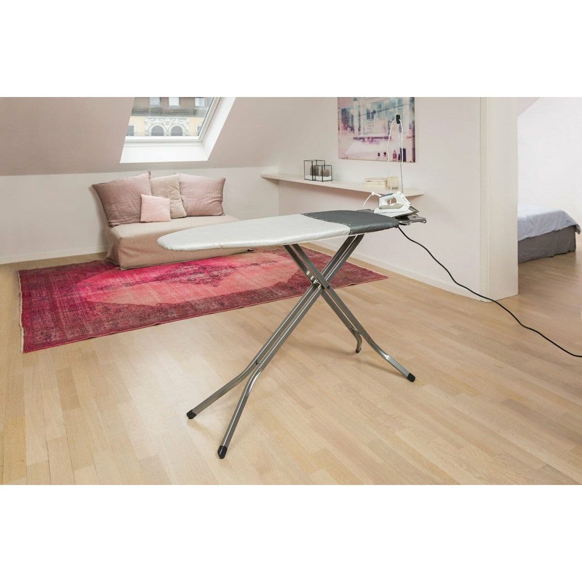 Vileda Premium 2in1 Σιδερόπανο Γκρι 130x45cm 163229 12