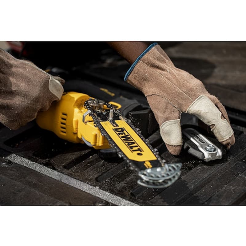 DEWALT Κλαδευτικό Αλυσοπρίονο Μπαταρίας Solo Brushless 18V 2.1kg με Λάμα 20cm DCMPS520N 5