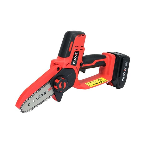 Yato Κλαδευτικό Αλυσοπρίονο Μπαταρίας 1x2Ah 18V 1.1kg με Λάμα 10cm Yt-828135 3