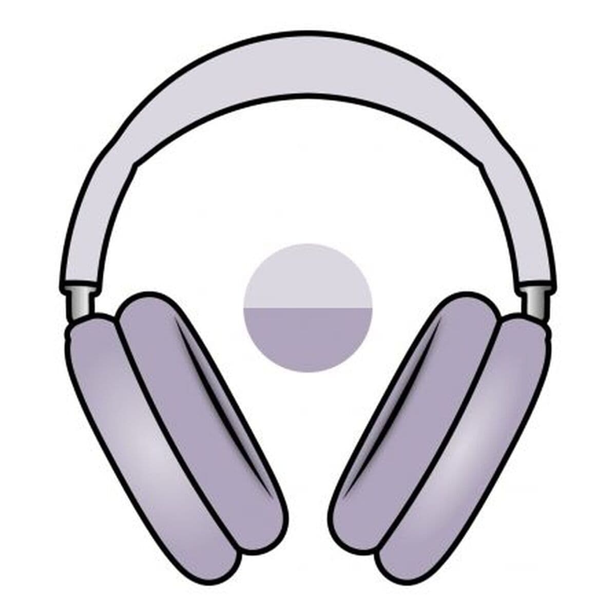 AirPods Max (2024) Ασύρματα / Ενσύρματα Over Ear Ακουστικά με 20 ώρες Λειτουργίας Purple 4