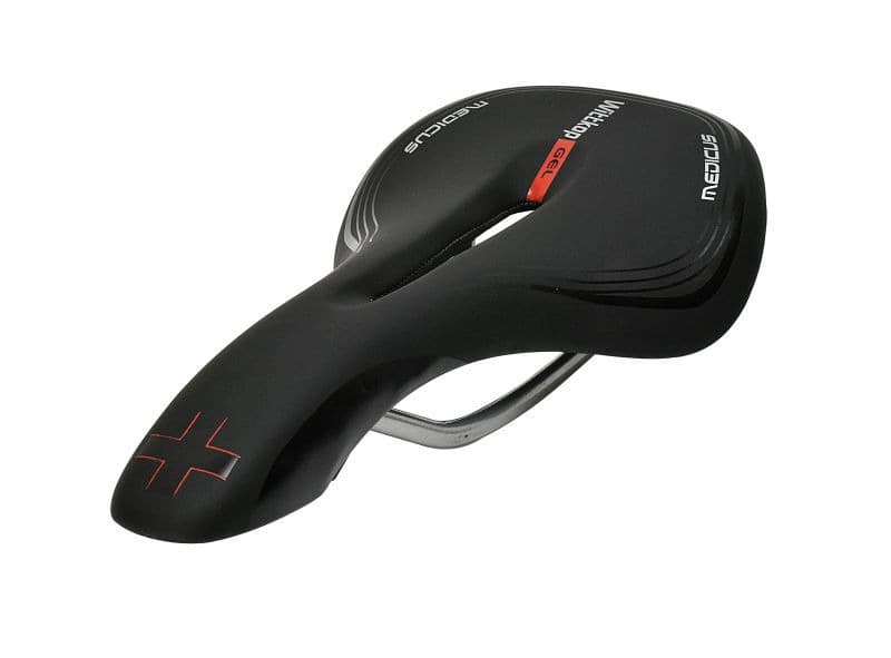 Wittkop Medicus Twin 7.0 Σέλα Ποδηλάτου Μαύρη 270 x 135 mm