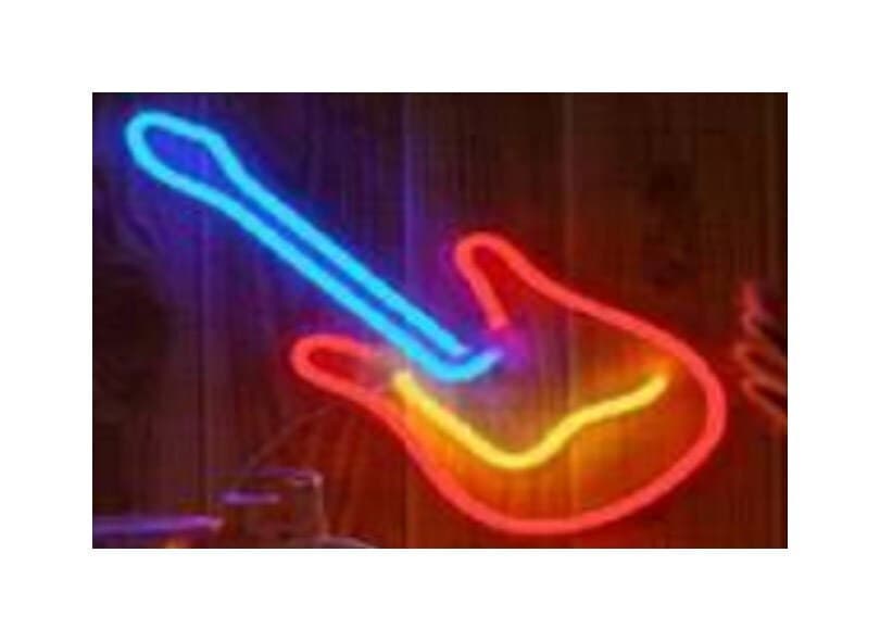 Active Jet Neon Διακοσμητικό Φωτιστικό LED RGB 17.6εκ. AJE-NEON GITARA 4