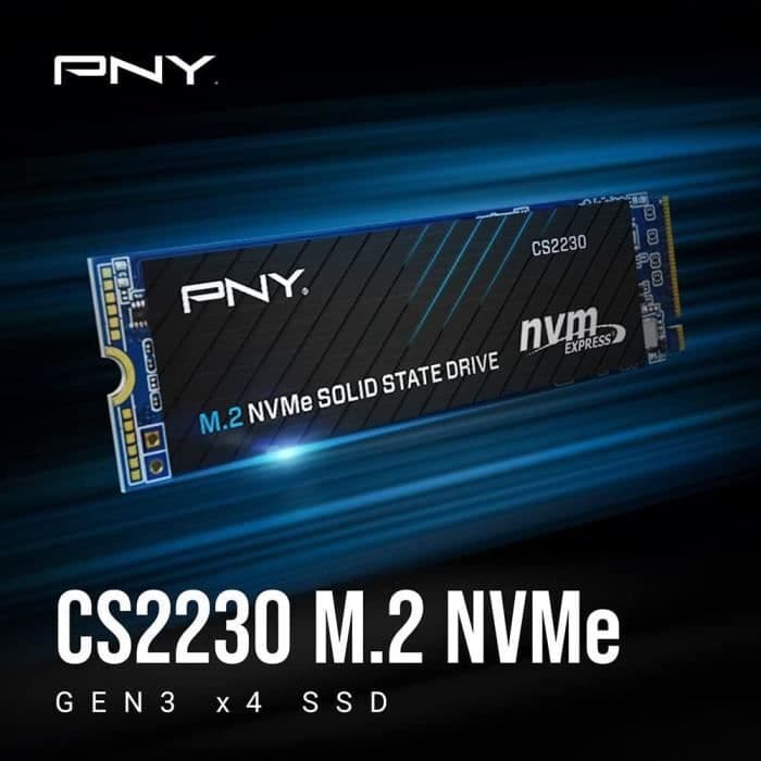 PNY CS2230 SSD 500GB τύπου M.2 με σύνδεση PCI Express 3.0 M280CS2230-500-RB 3