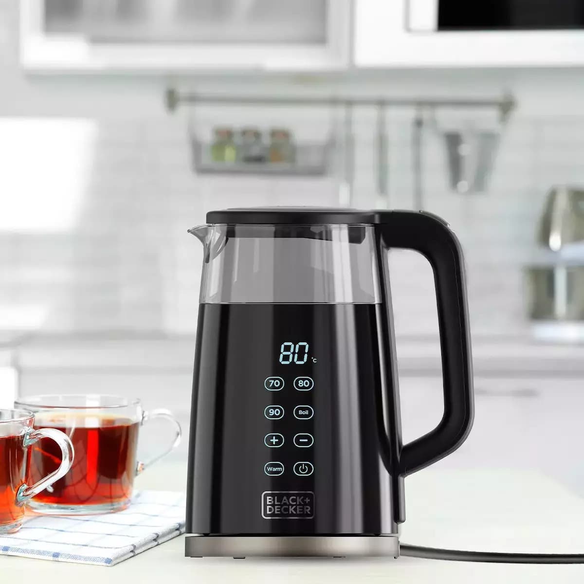 Black & Decker Βραστήρας 1.7lt 2200W Μαύρος ES9580090B 3