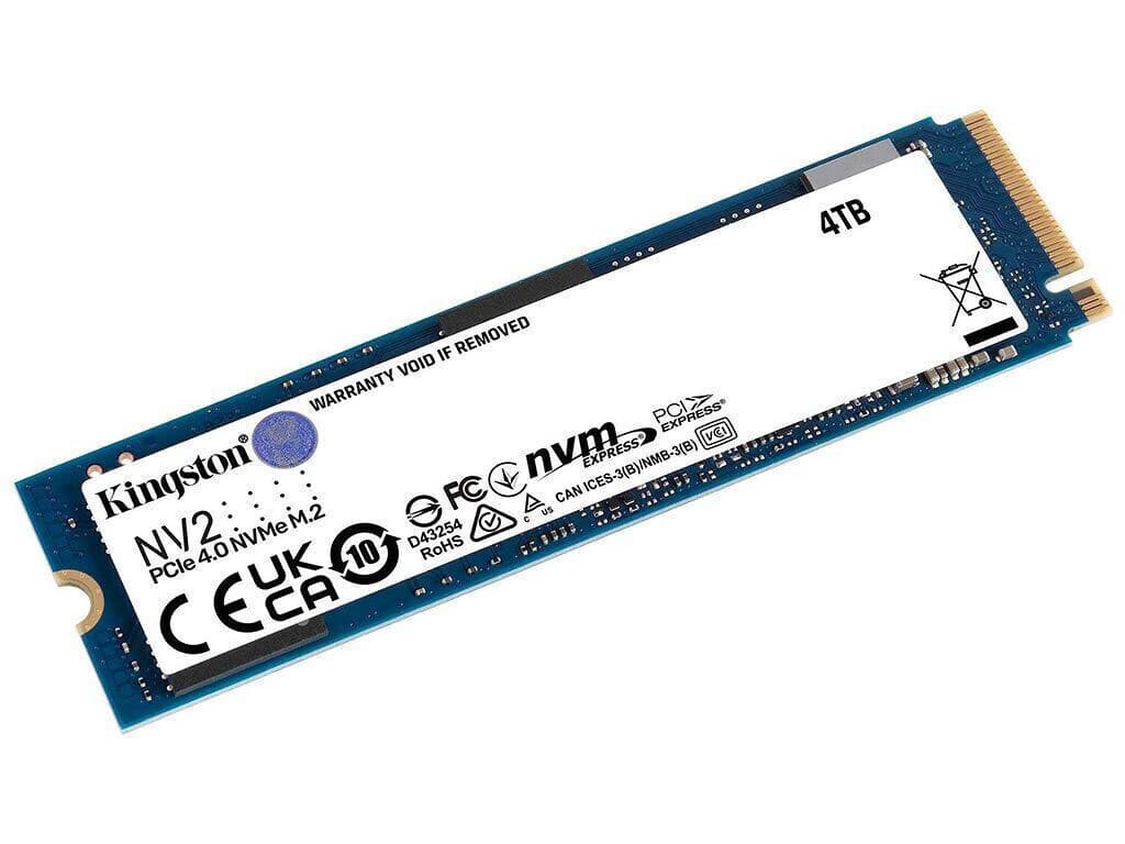 Kingston Nv3 SSD 4TB τύπου M.2 με σύνδεση PCI Express 4.0 (PS5 Compatible) SNV3S/4000G 5
