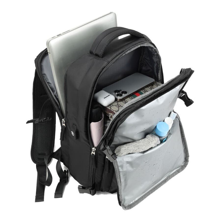 N'Oveen Backpack Μαύρο 4