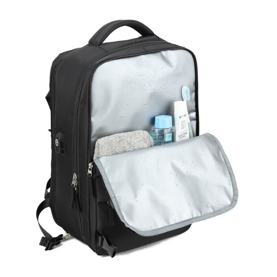 N'Oveen Backpack Μαύρο 6