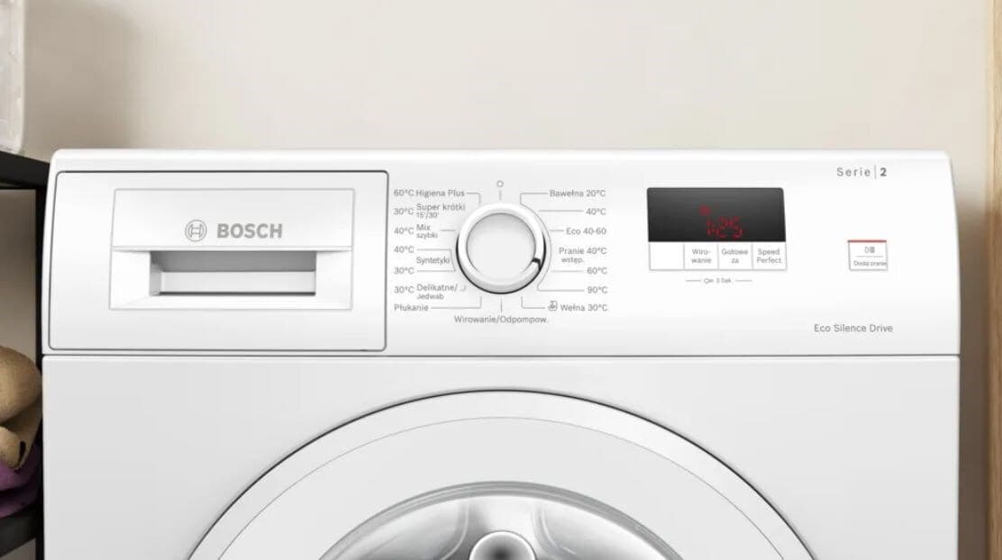 Bosch Πλυντήριο Ρούχων 7kg 1400 Στροφών Speed Perfect WGE02201PL 4