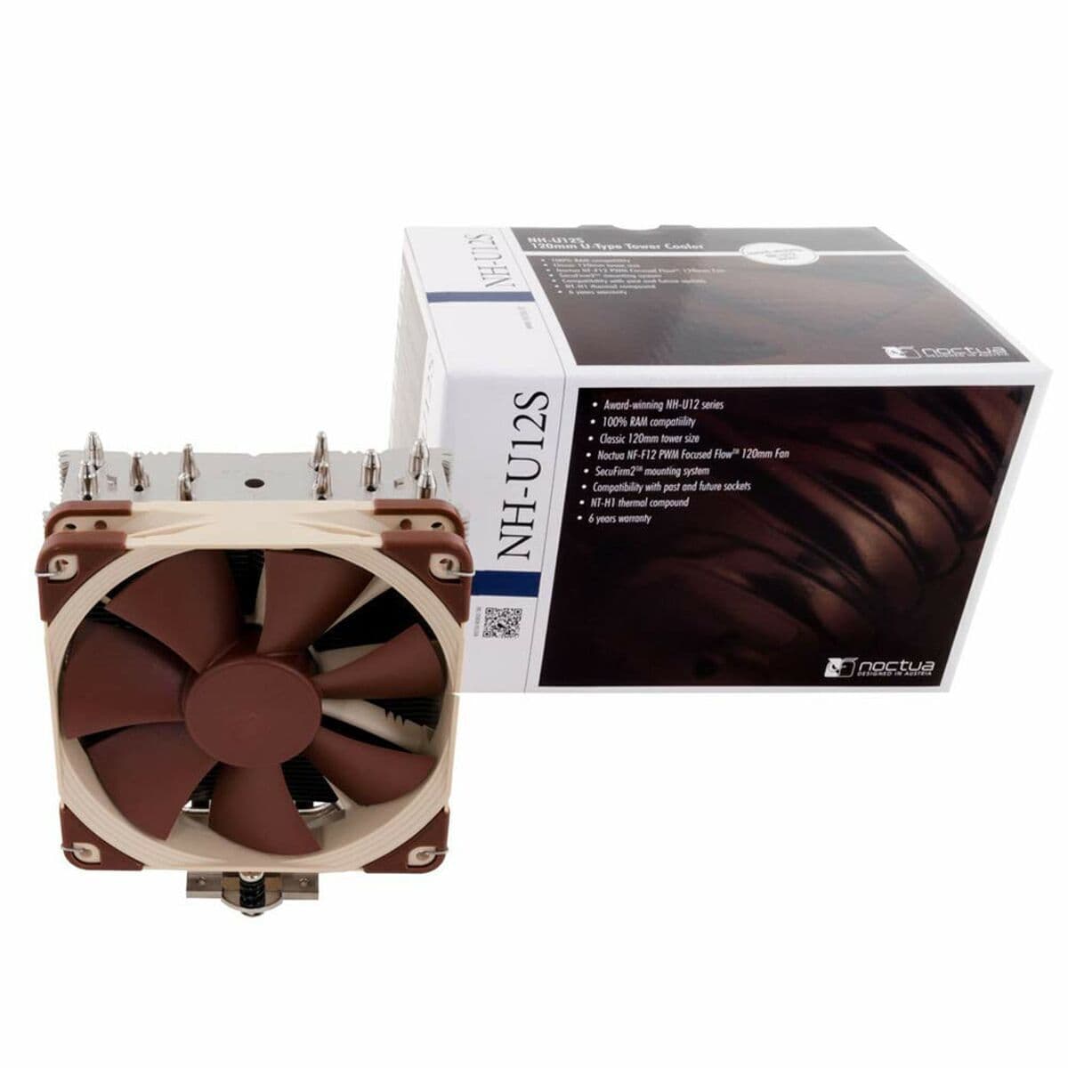 Noctua NH-U12S Ψύκτρα Επεξεργαστή για Socket AM5/115x/1700 Καφέ 5