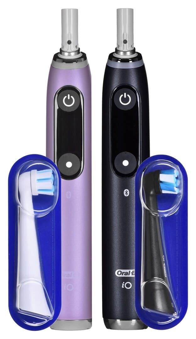 Oral-B iO Series 9 Ηλεκτρική Οδοντόβουρτσα με Αισθητήρα Πίεσης και Θήκη Ταξιδίου Black Onyx / Rose Quartz 8