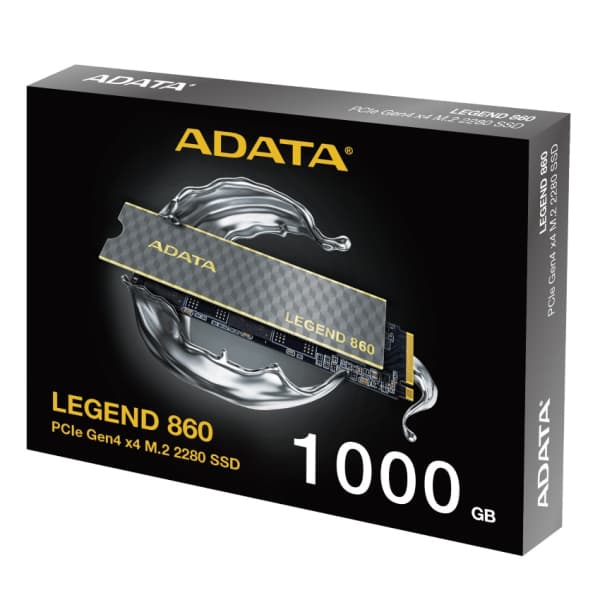 Adata Legend 860 SSD 1TB τύπου M.2 με σύνδεση PCI Express 4.0 SLEG-860-1000GCS 2