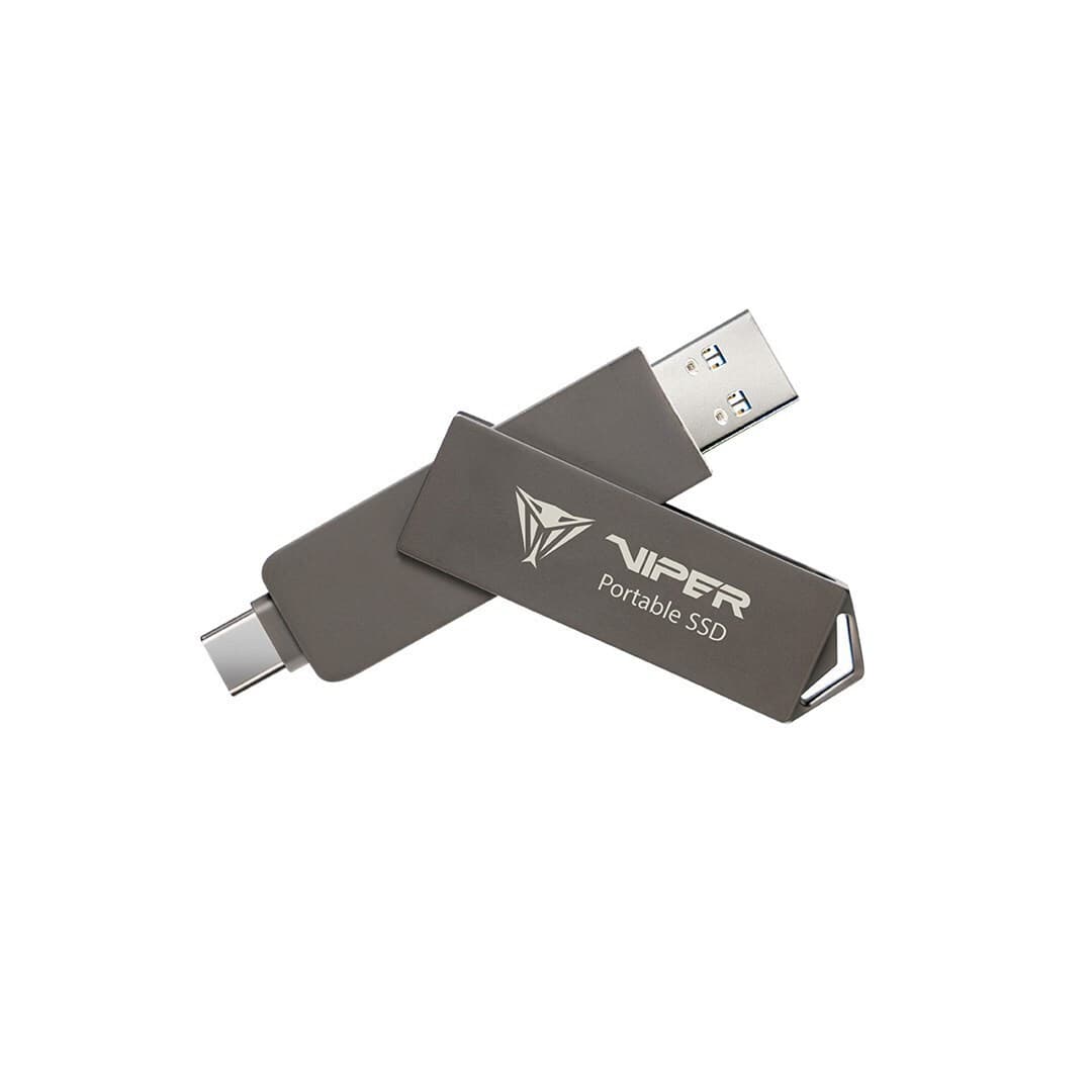 Patriot Pvp30 Duo Compact 1TB USB 3.2 SSD Stick με σύνδεση USB-A & USB-C Μαύρο 5