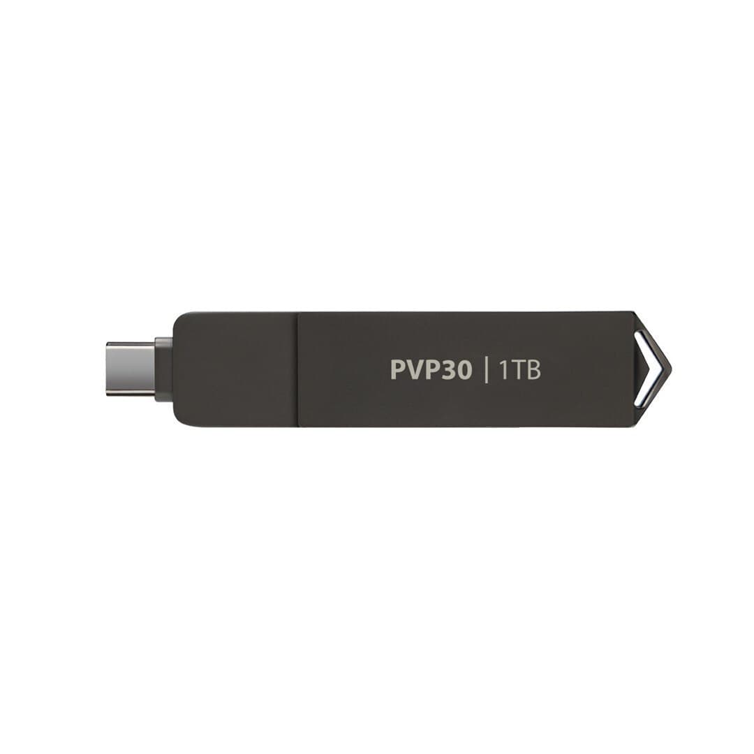Patriot Pvp30 Duo Compact 1TB USB 3.2 SSD Stick με σύνδεση USB-A & USB-C Μαύρο 6